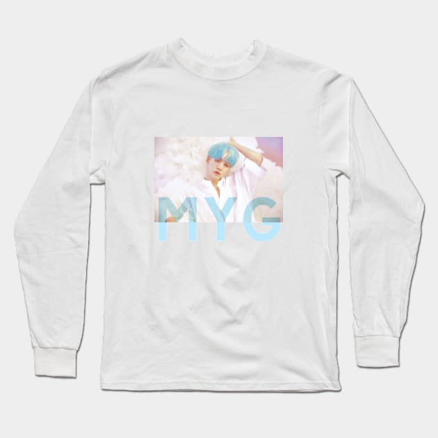 Suga - Love Yourself O version Long Sleeve T-Shirt by clairelions